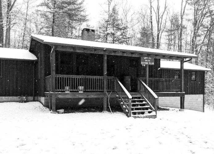 The Outing Club's cabin, located in Clear Creek State Forest.