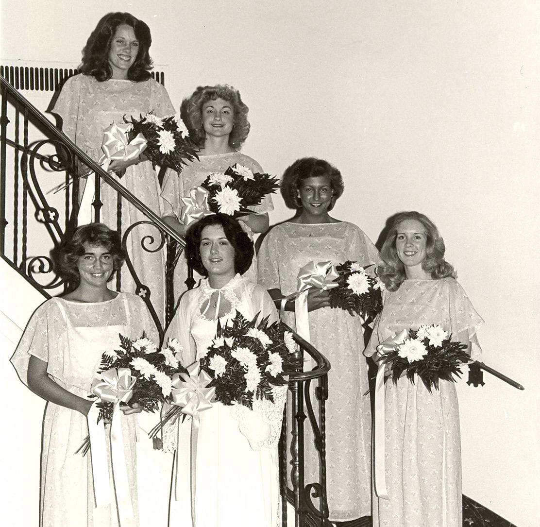 Welcome back class of 1980! The tradition of Homecoming Court has not changed over 45 years. Do you remember the Homecoming Queen from 1980?