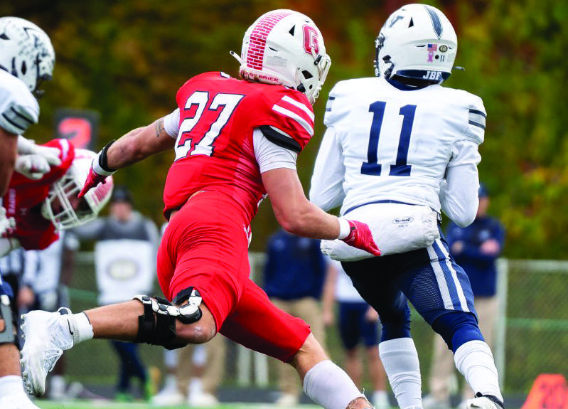 Caleb Brubaker earned honors this week for CWRU performance.