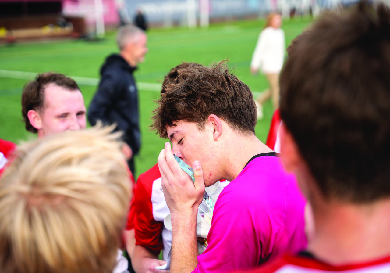 Freshman keeper Keller Krieger made eight saves to help the team secure the title.