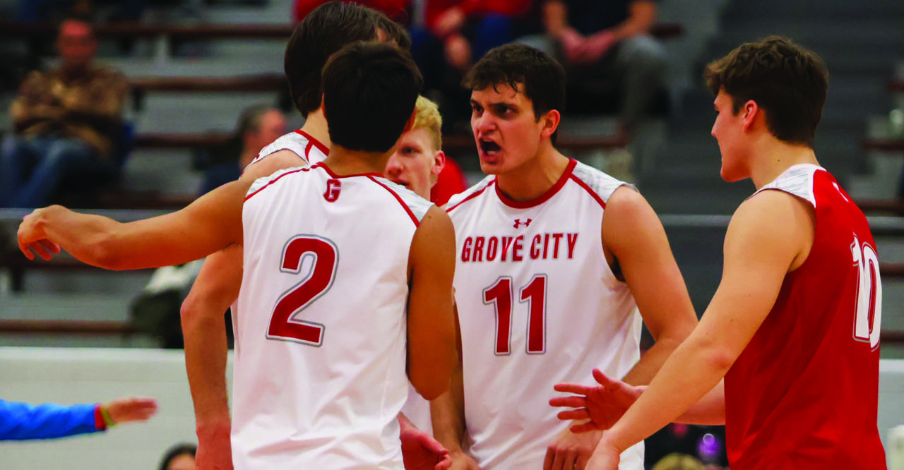 The volleyball team remains confident despite losses.