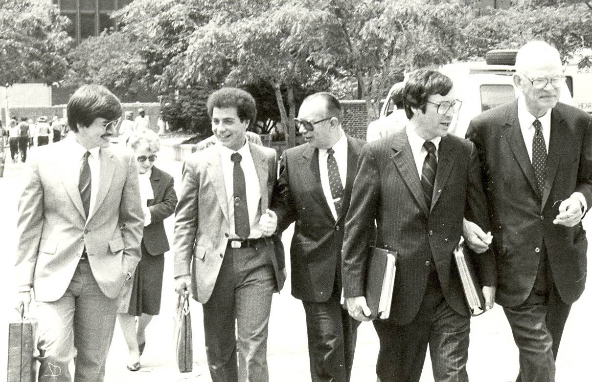 College leaders and lawyers in GCC vs. Bell.