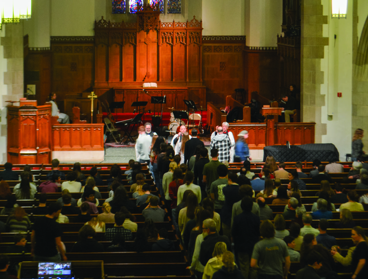 Grace Anglican holds Ash Wednesday service in Harbison