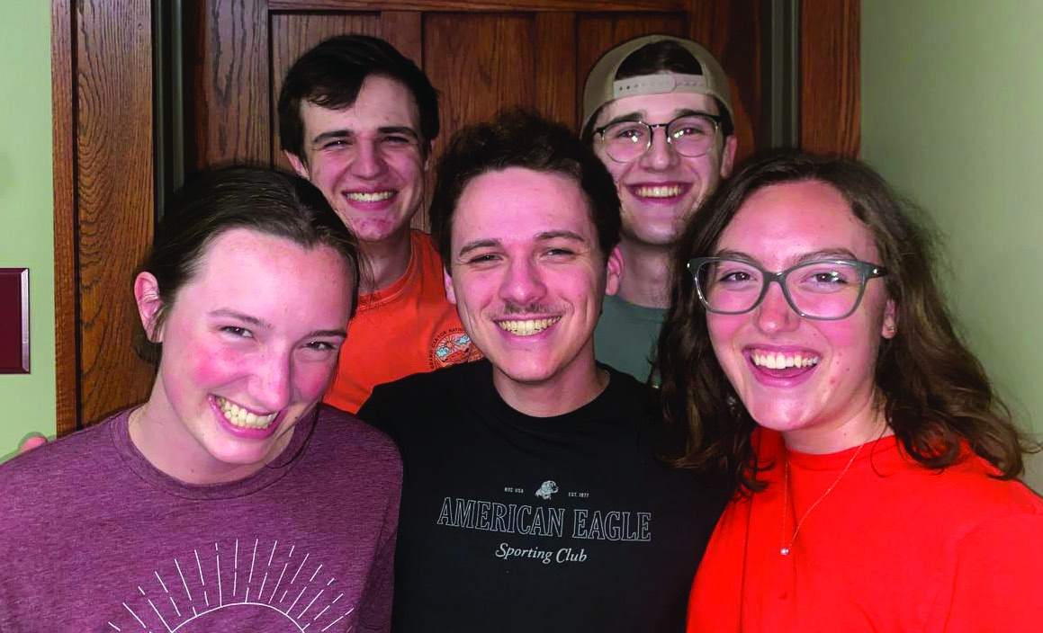 The student band Lost & Found will open for Fielder on Saturday. Members are, from left to right, Brooke Garrett, Max Ware, Haddon Canfield, Sam Brown and Maya O'Dell.
