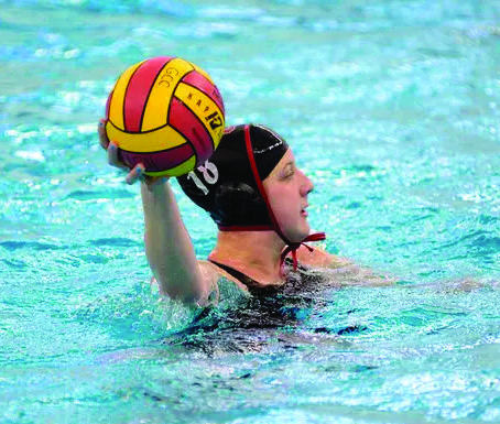 Water polo secures win