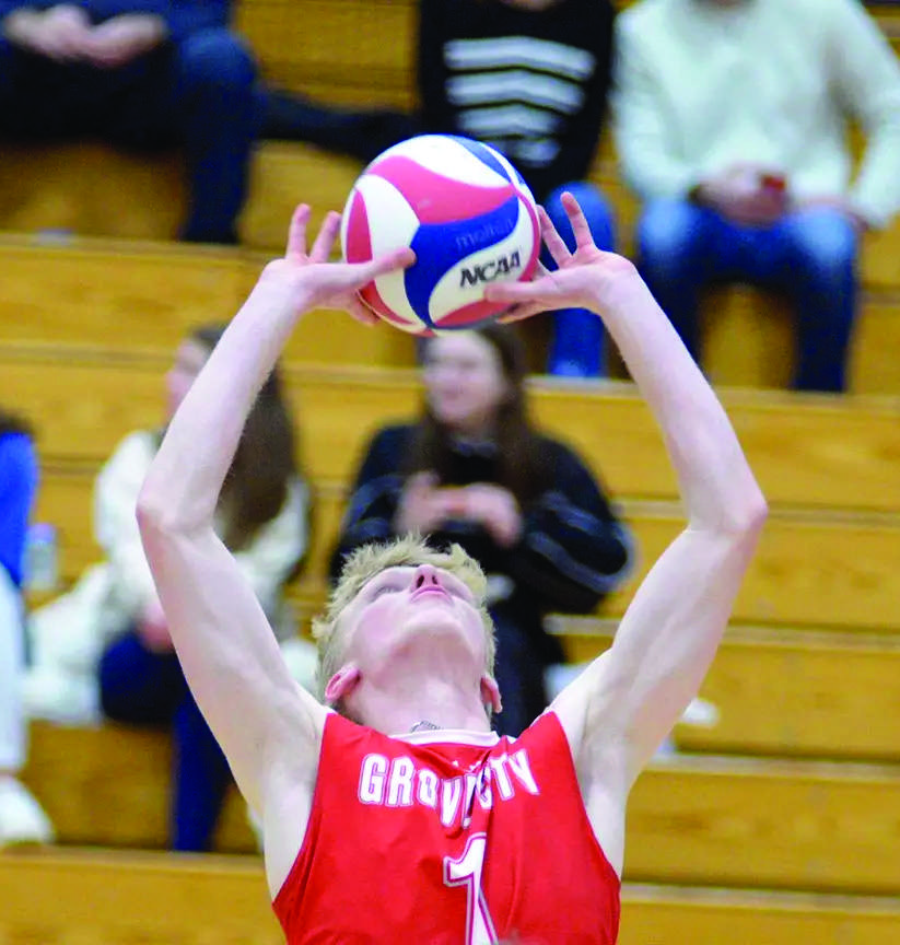 Men’s volleyball bests Hiram in three