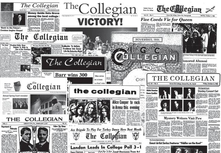 The Collegian: Telling Grove City College’s story for 137 years
