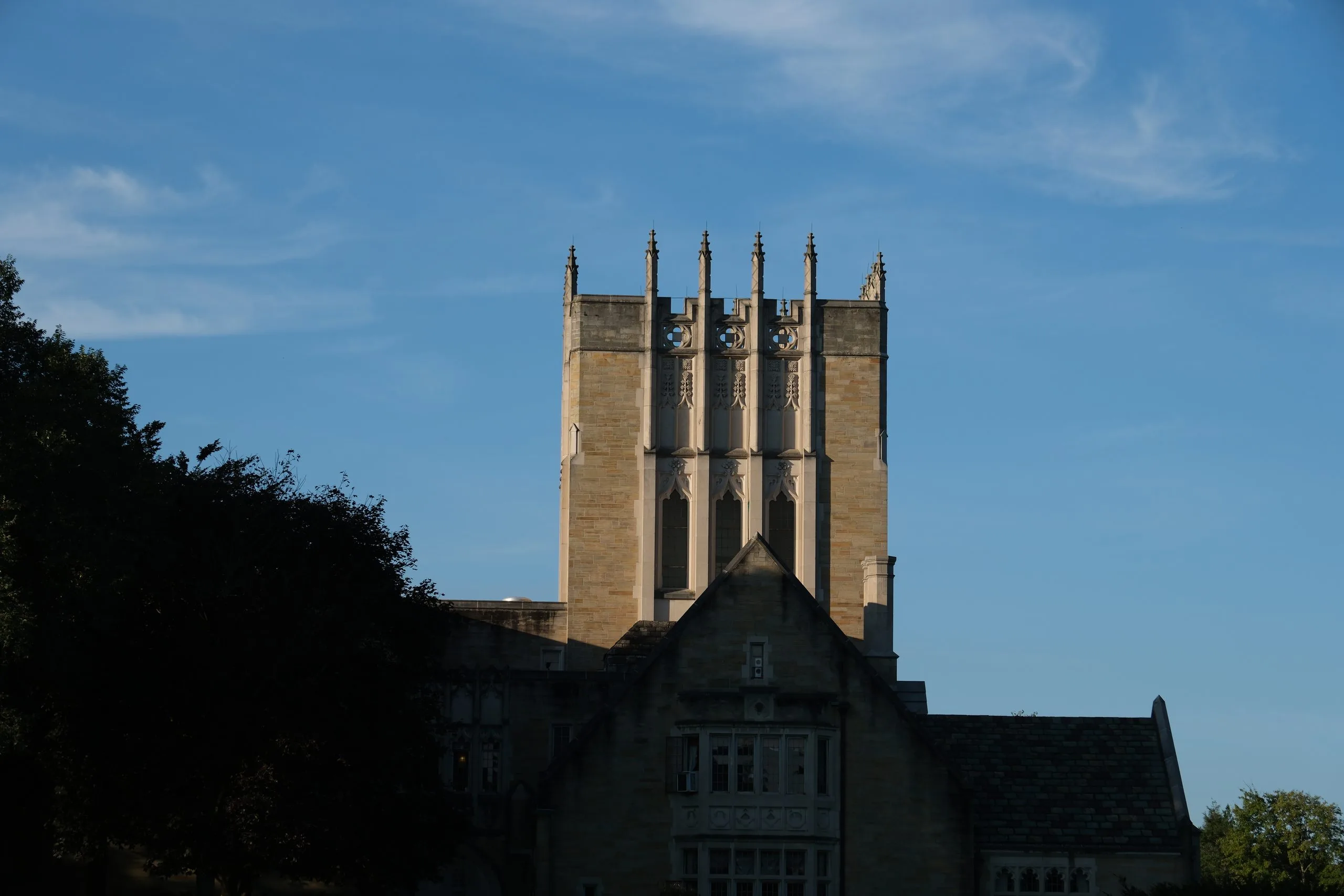 Morning on campus
