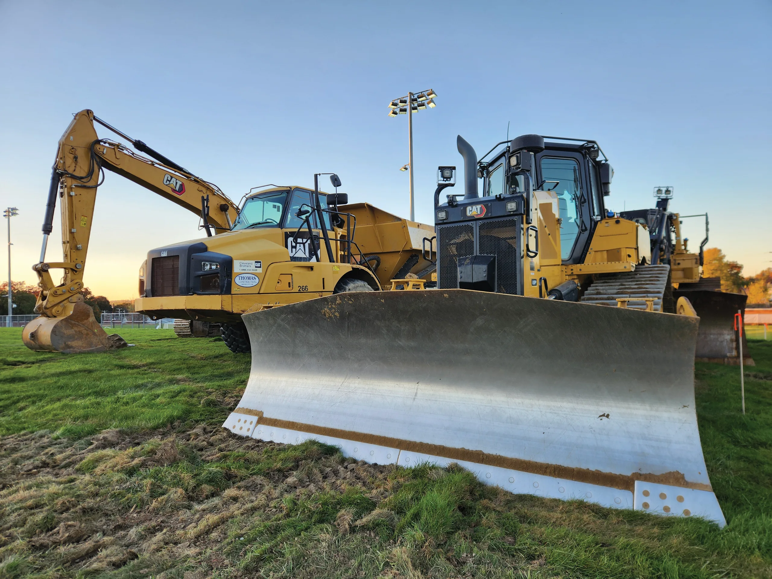 Construction begins on new athletic facilities
